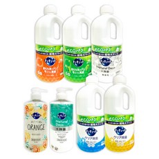 花王珂珂透濃縮洗碗精1250ml - 大容量 高效去油 日本洗碗精, 1個, 清新柑橘480ml【按壓瓶】
