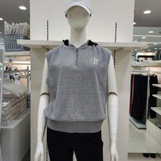 제이디엑스 루즈핏패턴후드베스트X2TSU7542MG_SC