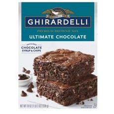 GHIRARDELLI 최고급 초콜릿 브라우니 믹스, 1개, 539g
