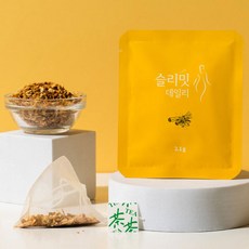 [가비티 감비차] 슬리밋데일리 40대50대 여성추천 한방차 | 무료 체중관리 피드백, 2.1mg, 30개입, 1개