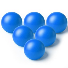 Jenaai 6팩 롤 스코어 교체용 공 6.1cm2.48인치 가족 레크리에이션 룸용 사다리 던지기 아케이드 볼 던지기용 야외 마당 교체 홈 게임 룸블루 2995310, Jenaai 6팩 롤 스코어 교체용 공 6.1cm2.4