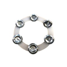 白毛猴樂器 銅鈸圓環鈴 搖鈴鈴鼓, 1個