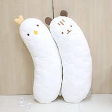 베베누보 닿자마자 시원한 듀라론 냉감 아기 바디필로우 꼬꼬 인형 베개, 다람이 듀라론or포르페 패턴랜덤