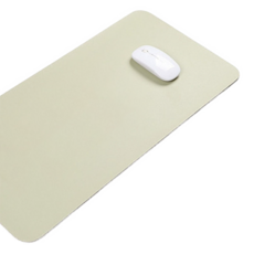 데스크매트 책상패드 대형 가죽 깔개 깔판, 소프트그린