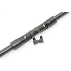 전동킥보드 핸들 스쿠터 휴대용 초경량 접이식 폴딩 부품, 1개, 560mm 블랙 31.8 어댑터포함