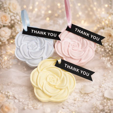 호두마루샵 돌답례품 웨딩답례품 개업선물 차량용방향제 까멜리아석고방향제 석고방향제/오퓨저, 랜덤_골고루