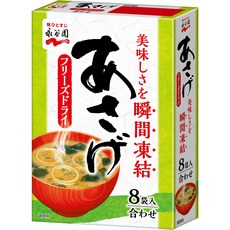 Nagatanien 永谷園 冷凍乾燥即食味噌湯 8包入, 1盒