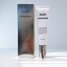 Hexkin GLOW FOUNDATION 發光粉底液, 1個, 防曬粉底液