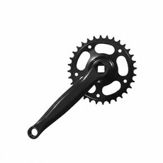 YSSHOP 산악 자전거 크랭크셋 내로우/와이드 스프로킷 스퀘어 테이퍼 크랭크셋 고강도 알루미늄 합금 스퀘어 테이퍼, 32T 크랭크셋