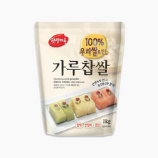 대두 햇쌀마루 가루찹쌀 / 국산, 1kg, 1개