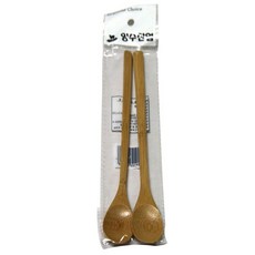 티스푼 커피 스푼 수저 숟가락 커트러리 대나무 2Pbel94TfD