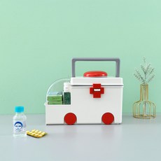 접이식 가정용 구급상자 구급함 구급약통, 1개