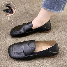 Modern Fashion 여성 트렌디 플랫 로퍼 베이직 발편한 슈즈 L70