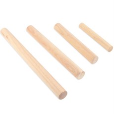 살림앤리빙 원목 밀대 나무막대 홍두깨방망이, 미니