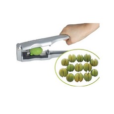 매실 씨앗 제거 작업 견고한 알루미늄 손질 도구