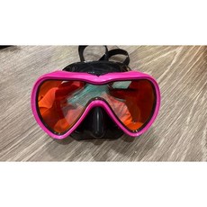游龍潛水 MR.DIVING 潛水面鏡 單面鏡 反光面鏡, 桃紅