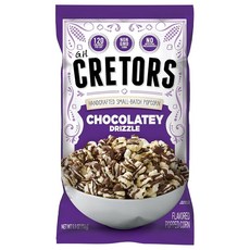 G.H. 크레터스 다크 초콜릿 드리즐 팝콘 (각각 6팩 - 5.5온스), 156g