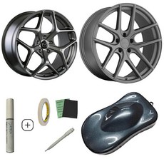 건메탈 다크크롬 터치업 휠페인트 (K0007), 1개