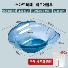 임산부 전용 좌욕기 좌욕 대야 산욕 세정기 산모용, 1개, 스마트변기아쿠아블루후크포함