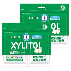 롯데 자일리톨 껌 오리지날 115g 리필 x 2개