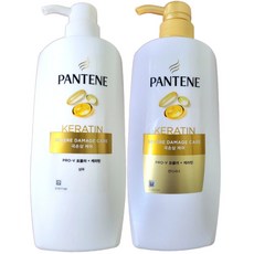 팬틴 케라틴 극손상케어 샴푸 750ml 3개 트리트먼트 750ml 3개 총 6개