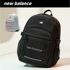 뉴발란스 플라잉폼 어센틱 백팩 22L NBGCFSS103 초등학생 가방, 블랙, 1개