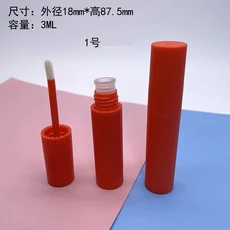 10-100PCS 3ML 빈 라운드 립글로스 튜브 립 오일 포장 용기 액체 립스틱/립 허니/컨실러 메이크업 도구, 03 10pcs, 01 플라스틱, 03 1
