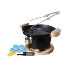 온오프 불조절 미니화로 프리미엄형 만능 그릴팬 풀세트, 1개, 단품