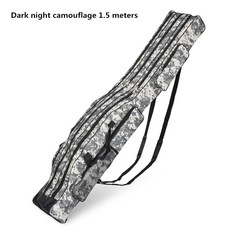 접이식 대형 낚시 보관 5M 야외 가방 숄더 2M 키트 더블 낚싯대, Camo 1 5m