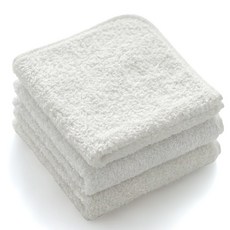 센슈 일본 오가닉 먼지없는 무염색 손수건 3p