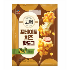 고메 CJ 포테이토치즈 핫도그 400g, 5개