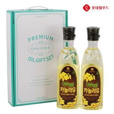 프리미엄오일선물 까놀라유세트500ml2P 카놀라유 기름선물 식용유 명절선물 163810, 프리미엄오일선물 까놀라유세트500ml2P 카놀라유 기름
