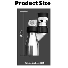 10-300X40 단안 망원경 풀 스틸 휴대용 강력한 쌍안경 HD 줌 BAK4-프리즘 캠핑용 저조도 야간 투시경, 선택: 기본, 1개