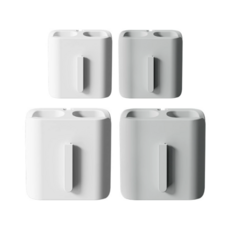 브나야 실리콘 케이블 선 정리 홀더, 1세트