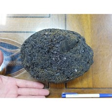 能量礦石 印尼隕石 Agni Manitite 火山玻璃 2645克 俗稱印尼天狼星 烈火石 黑隕石 古黑曜石, 1個