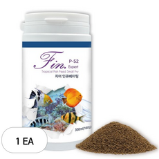 핀 엑스퍼트 트로피칼피쉬 P-52 너쳐 어린물고기 사료, 160g, 1개