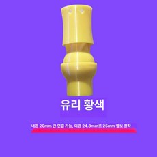 눈세척 긴급 안구세정기 작업장 스프레이 노즐 샤워헤드, 글레이즈드옐로우 (20mm), 기본 모델명/품번
