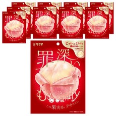 Sakuma 佐久間製菓 罪惡水蜜桃糖果, 10個
