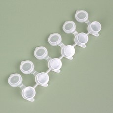 6구 물감통 소분 컬러링 유화그리기, 상세페이지 참조, 1개