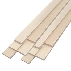 아이베란다 자작나무 합판 목재 쫄대 몰딩 4x30x800mm, 10개