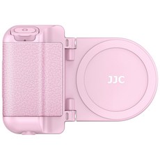 JJC 手機攝影手柄 藍芽控制 MagSafe 通用款 VLOG 手機攝影 直播 可拆遙控器, JJC MSG-P1, 粉色, 1捲