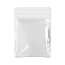 ARZ 飾品收納袋 透明PVC夾鏈袋 加厚夾鍊袋 手鍊 首飾 收納袋 項鍊 密封袋 自封袋 飾品袋, 1個, 1個裝