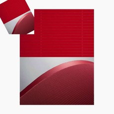 십땨 판지 4절 빨강색 10개입 공예부자재 화방재료 종이로만들기