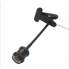 《胖頭龍批發工廠》Solskin 蔓生植物燈 美國UL陶瓷燈座 E27/E26 觀葉植物 龜背芋 塊根 夾燈, 1個, 黑色