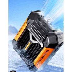 휴대용 에어컨 소형 미니 실외기 냉방형 공업용 창고, 오렌지 (50000mAh), 1개