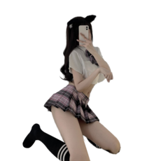 Hou 性感的古裝戲服裝女性內衣活動學生服萬聖節服裝