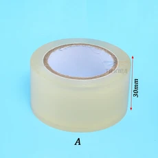 RC 보트 20mm30mm40mm50mm 너비 교체 부품 고무 직물 방수 투명 접착 테이프 해치, 30mm width-A, 1개