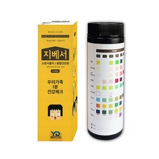 지베서 소변 스틱 검사지 종합건강 50T 단백뇨 케톤체 요로감염 신장기능 검사, 1개