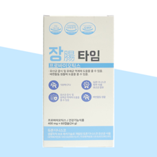 장타임 프로바이오틱스 유산균 400mg x 60캡슐, 1박스, 60정