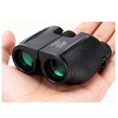 성인용 10x25 컴팩트 쌍안경 저조도 시야의 대형 접안렌즈 방수 쌍안경 조류 관찰 야외 사냥 스포츠 게임 극장 및 콘서트를 위한 고출력 이지 포커스 쌍안경, 성인용 10x25 컴팩트 쌍안경, 저조도 시야의 대형